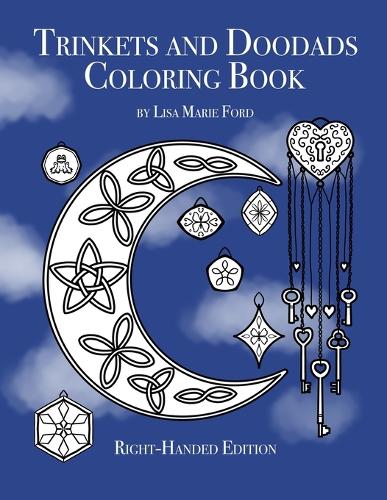 Trinkets and Doodads Coloring Book Right-Handed Edition: (Color Pics by Lis Right-Handed Books)