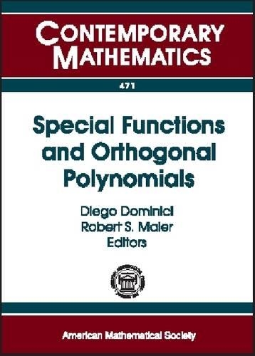 Special Functions and Orthogonal Polynomials: (Contemporary Mathematics)