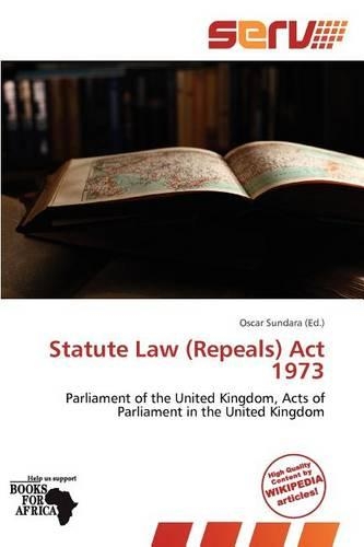 Statute Law (Repeals) ACT 1973