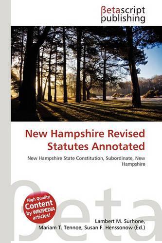 New Hampshire Revised Statutes Annotated