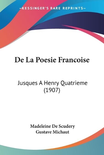 De La Poesie Francoise
