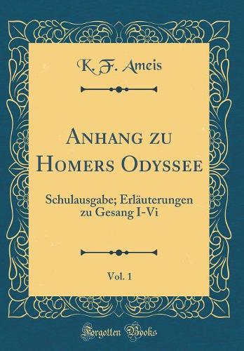 Anhang Zu Homers Odyssee, Vol. 1
