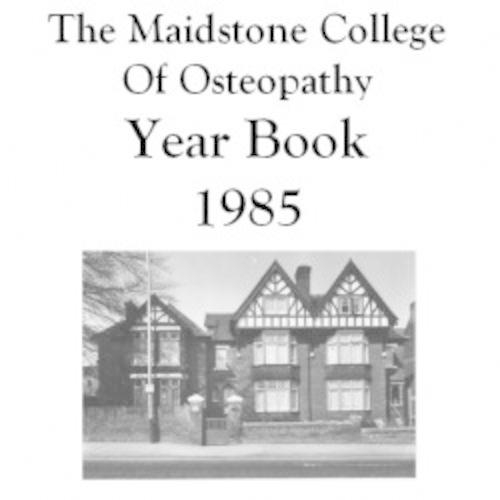 The Maidstone College Year Book 1985