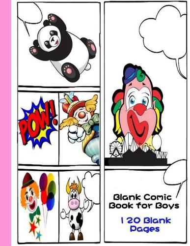 Blank Comic Book for Boys