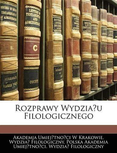 Rozprawy Wydziau Filologicznego