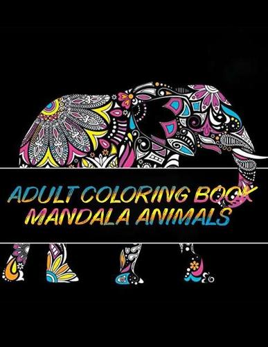 Adult Coloring Book Mandala Animals