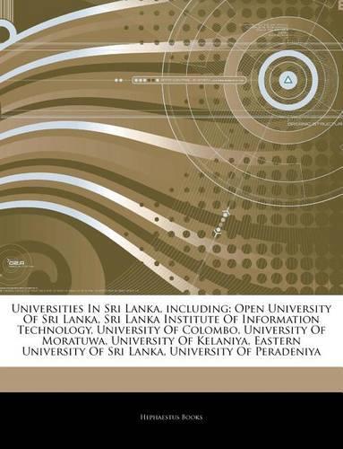 Articles on Universities in Sri Lanka, Including
