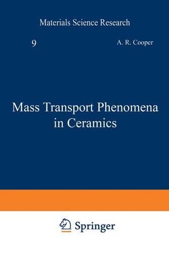 Mass Transport Phenomena in Ceramics: (9 Materials Science Research)