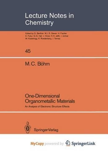 One-Dimensional Organometallic Materials