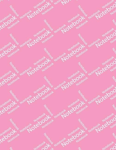 Notebook: 150 Seiten Notizbuch mit Register (004+ rosa), weisse Seiten liniert mit Rand, mattes Softcover (Schreibheft, Notizheft, Tagebuch)
