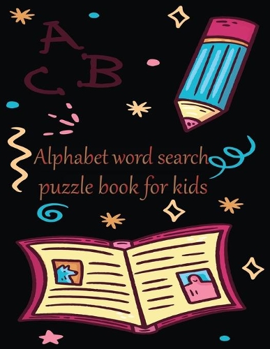 ABC Alphabet word search puzzle book for kids