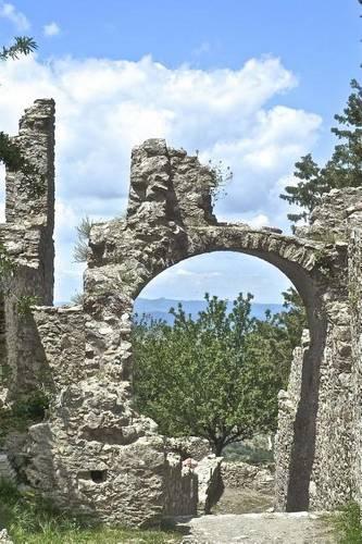 Ancient Archway in Mystras Greece Journal: 150 Page Lined Notebook/Diary