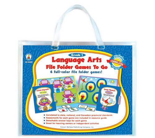 Language Arts File Folder Games to Go(r), Grade 1