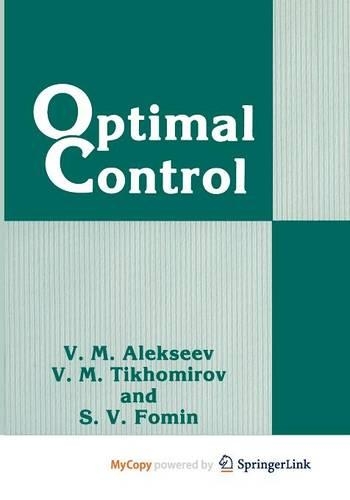 Optimal Control