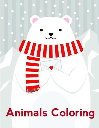 Animals Coloring: Coloring Pages with Adorable Animal Designs, Creative Art Activities(4 Art Inspiration)