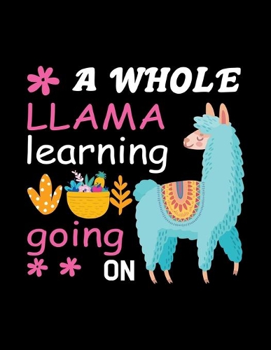 A whole llama learning going on