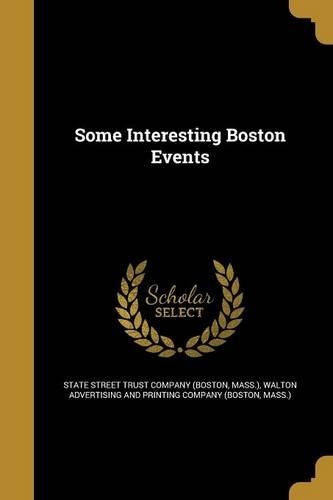 Some Interesting Boston Events