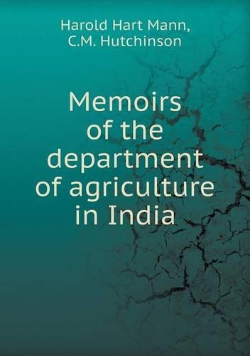 Memoirs of the Department of Agriculture in India