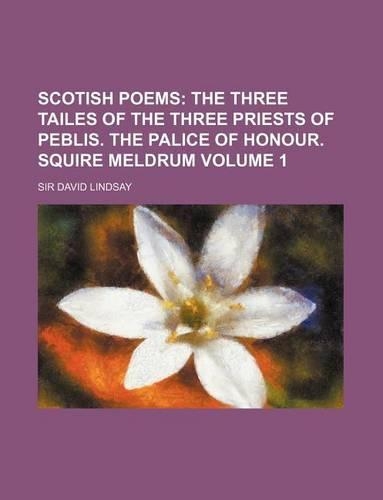 Scotish Poems Volume 1