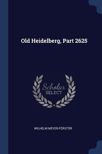 Old Heidelberg, Part 2625