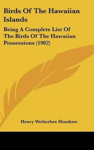 Birds of the Hawaiian Islands