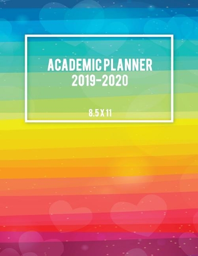 Academic Planner 2019-2020 8.5 x 11