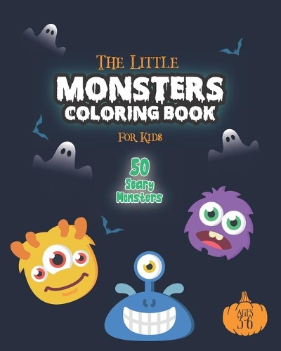 The Little Monsters Coloring Book for Kids