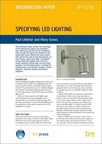 Specifying LED Lighting