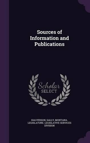 Sources of Information and Publications