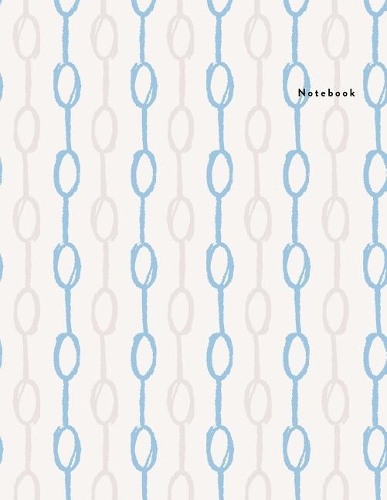 Notebook: Cosy Pattern - Lined Notebook: Large (8.5 x 11 inches) - 100 Pages(11 Lined Notebook Pattern (Cosy Pattern))