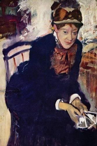 ''Portrait of Mary Cassatt'' by Edgar Degas
