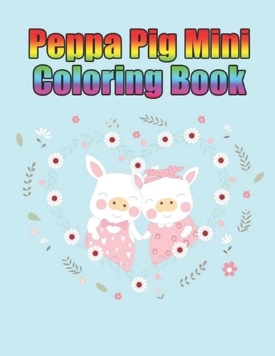 peppa pig mini coloring book