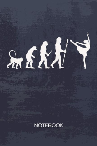 Bullet Dotted Journal: Ballet Dancer Notebook Dotted Grid a5 6x9 120 Pages - Dance Performance Planner Evolution of Ballet Diary Ballet Show - Dance Couple Dance Partner G