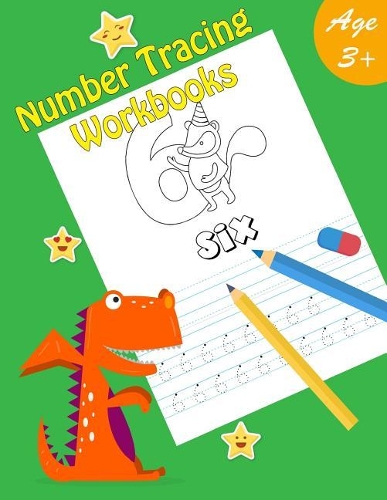 Number Tracing Workbooks: Education & Teaching Practice For Kids(1 Handwriting Book for Preschoolers)