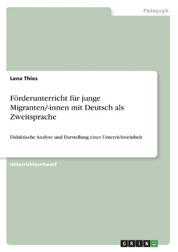 Förderunterricht für junge Migranten/-innen mit Deutsch als Zweitsprache