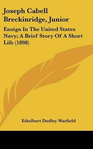 Joseph Cabell Breckinridge, Junior