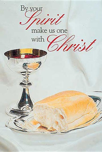 Communion-Silver Chalice Bulletin, Regular Size (Package of 50)