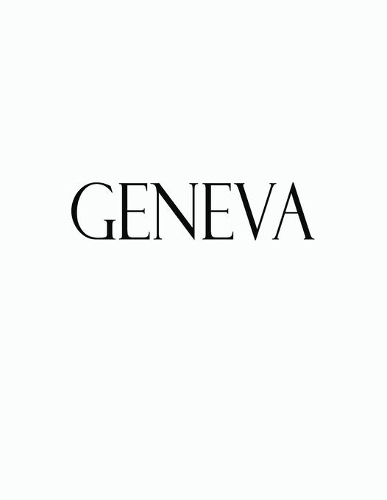 Geneva: Black and White Decorative Book to Stack Together on Coffee Tables, Bookshelves and Interior Design - Add Bookish Charm Decor to Your Home - Stack D