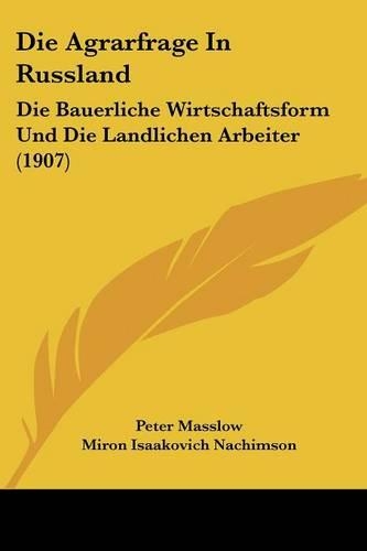 Die Agrarfrage In Russland