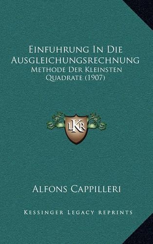 Einfuhrung In Die Ausgleichungsrechnung