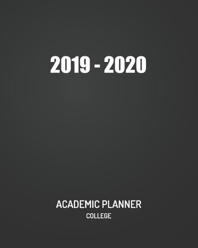 Academic Planner College 2019 - 2020