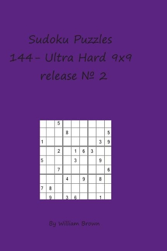 Sudoku Puzzles 144 - Ultra Hard 9x9