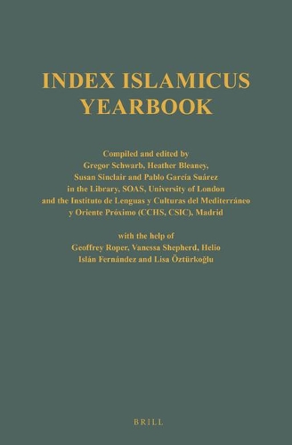 Index Islamicus Volume 1956-1960