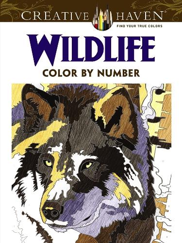 Creative Haven Wildlife Color by Number Coloring Book: (Creative Haven)