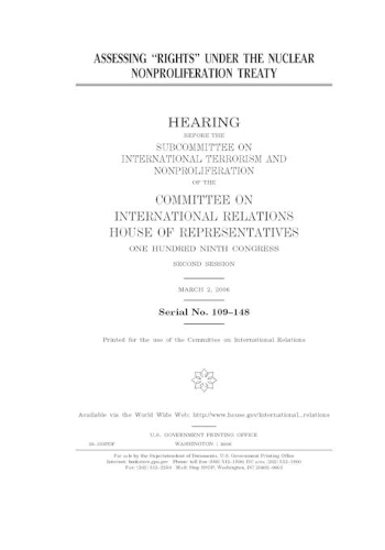 Assessing "rights" under the Nuclear Nonproliferation Treaty