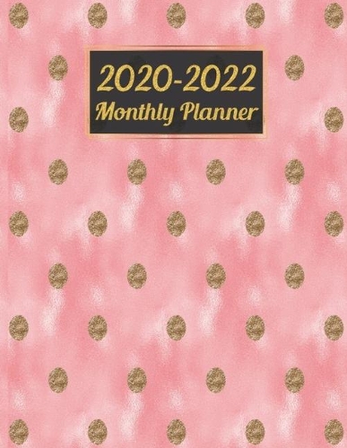 2020-2022 Monthly Planner: Elegant Thre Year Monthly Planner - Academic Planner - Yearly Organizer - Schedule Organizer Agenda Yearly Goals Monthly - Planners gifts for women 