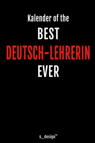 Kalender für Deutsch-Lehrer / Deutsch-Lehrerin