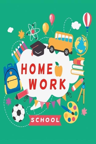 Homework School: Graph Paper Notebook Homework diary for primary school pupils 120 Pages