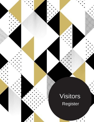 Visitors Register: Visitor Log Book & Register, Login Notebook, Record Guest Sign-In, Register Book. Includes Sections For Date, Visitor, Name, Address, Phone, & Email