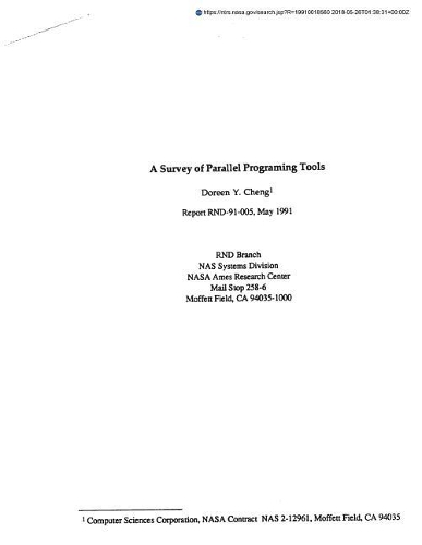 A Survey of Parallel Programming Tools